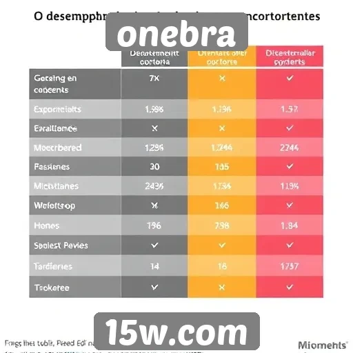 desempenho do site onebra em comparação com concorrentes